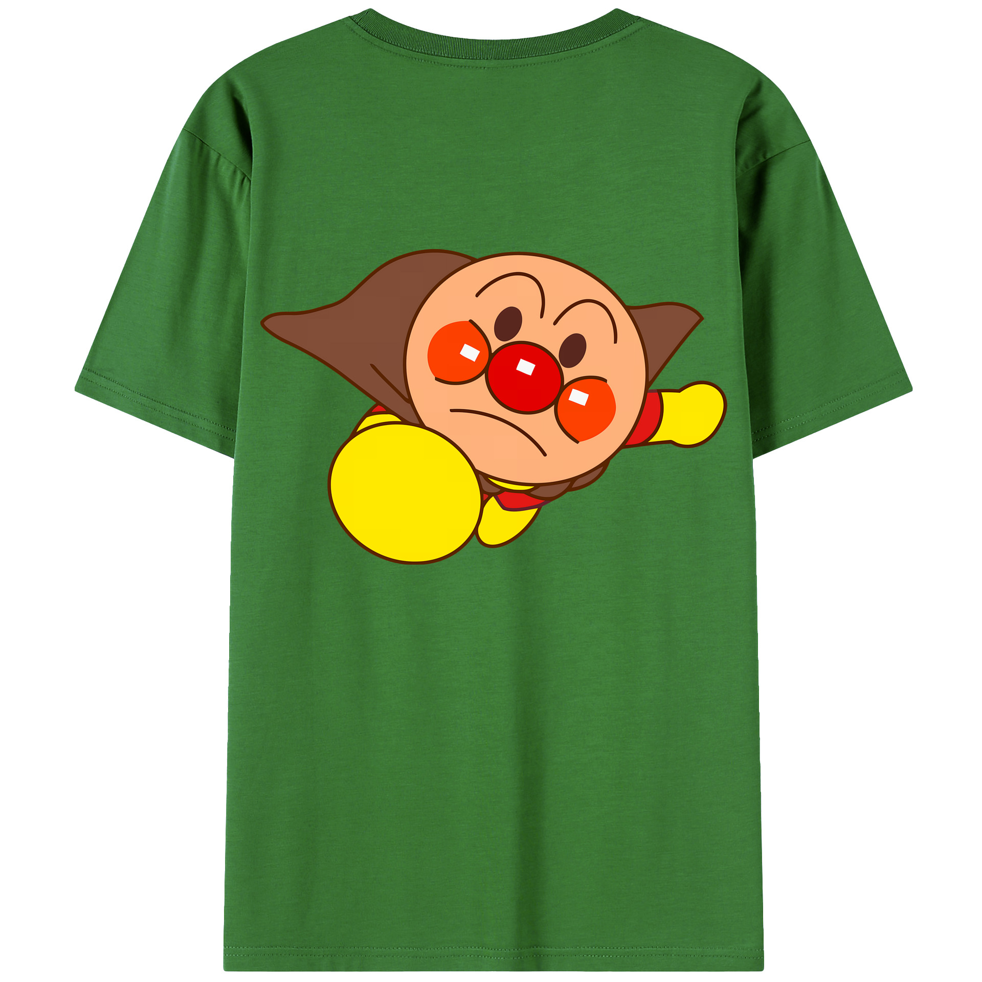 （画像用） アンパンマン Anpanman レディース半袖Tシャツ(バックプリント)